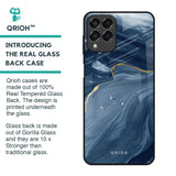 Deep Ocean Marble Glass Case for Samsung Galaxy M33 5G