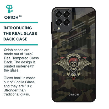 Army Warrior Glass Case for Samsung Galaxy M33 5G