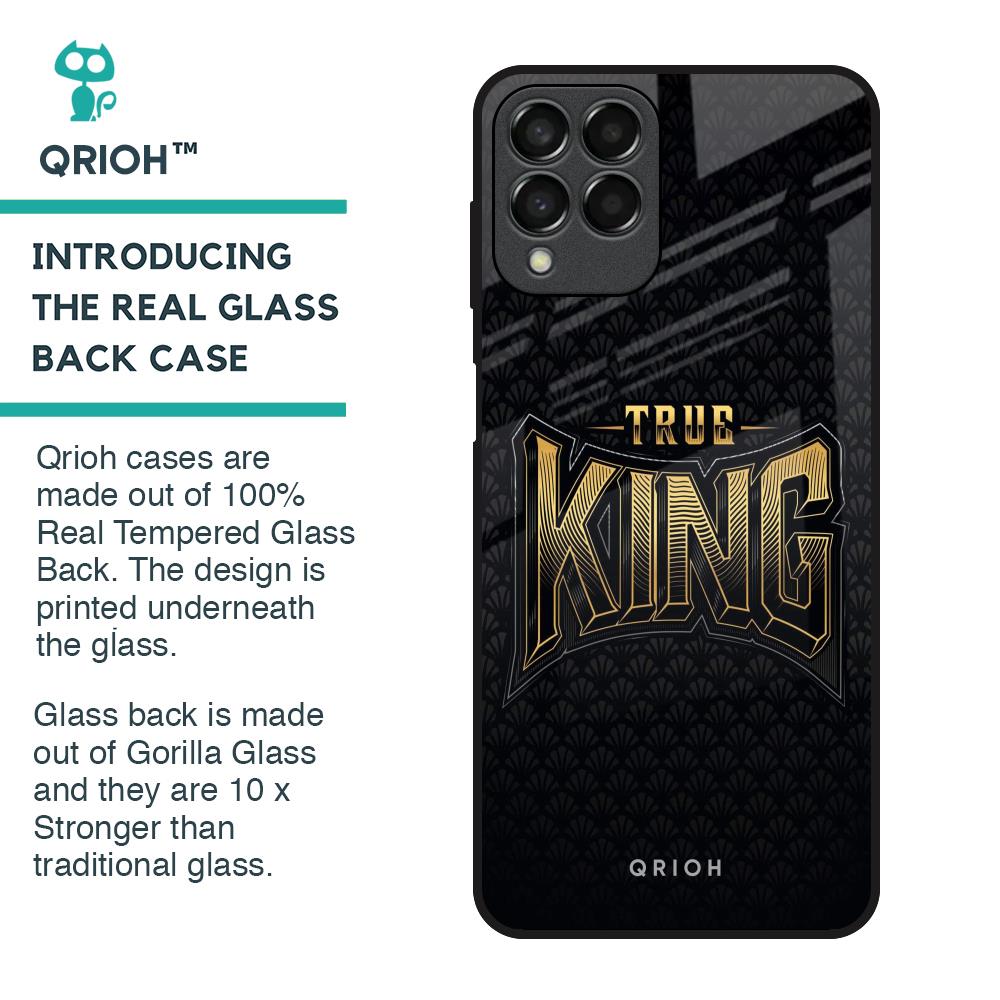 True King Glass Case for Samsung Galaxy M33 5G