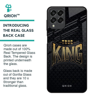 True King Glass Case for Samsung Galaxy M33 5G