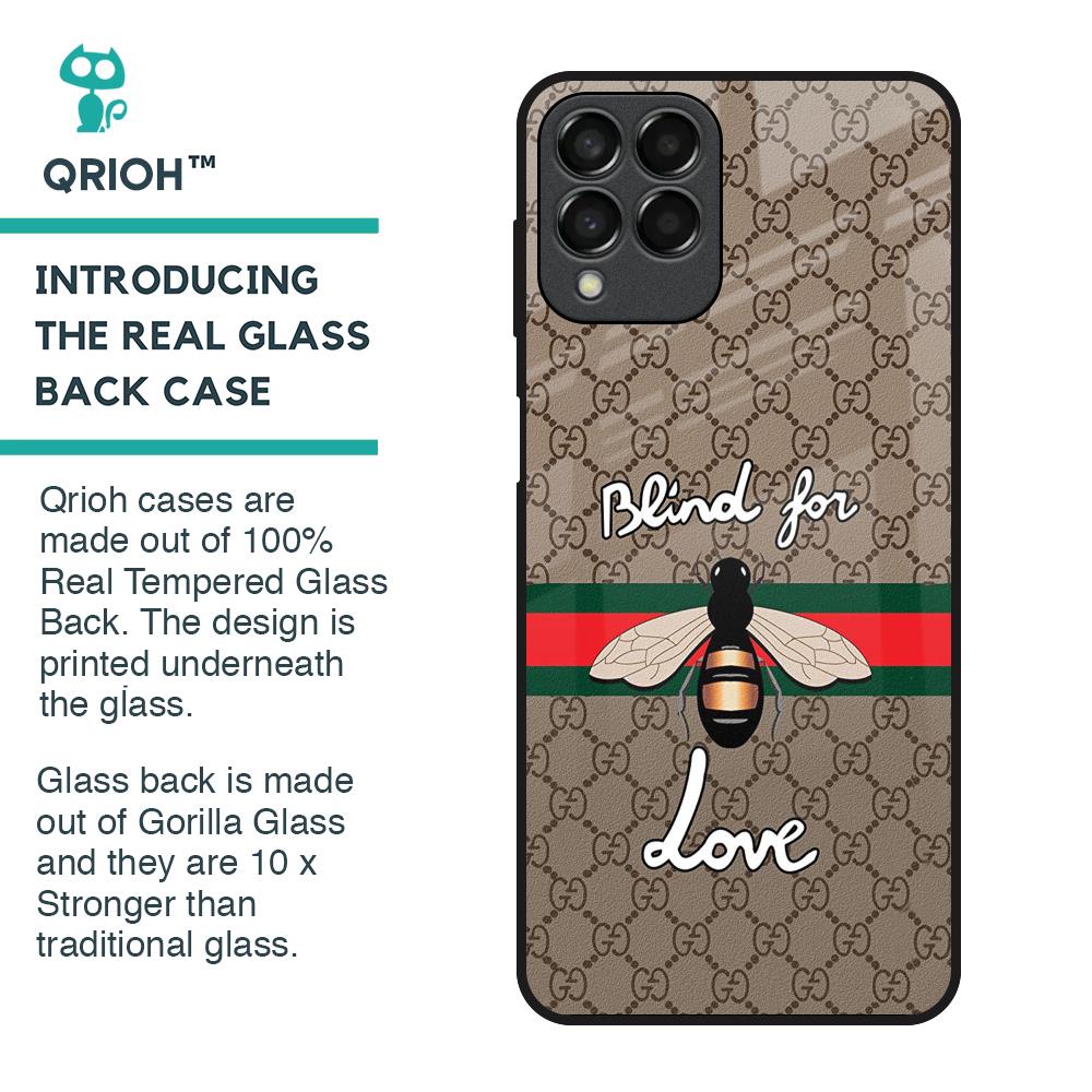 Blind For Love Glass Case for Samsung Galaxy M33 5G