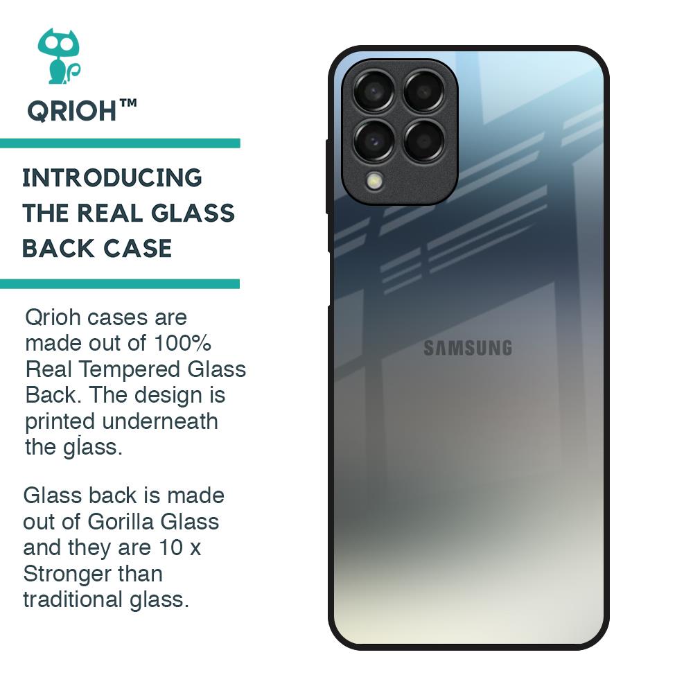 Tricolor Ombre Glass Case for Samsung Galaxy M33 5G