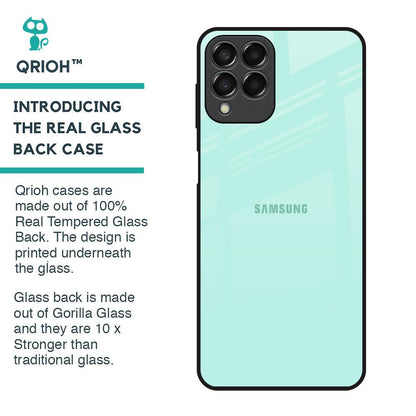 Teal Glass Case for Samsung Galaxy M33 5G