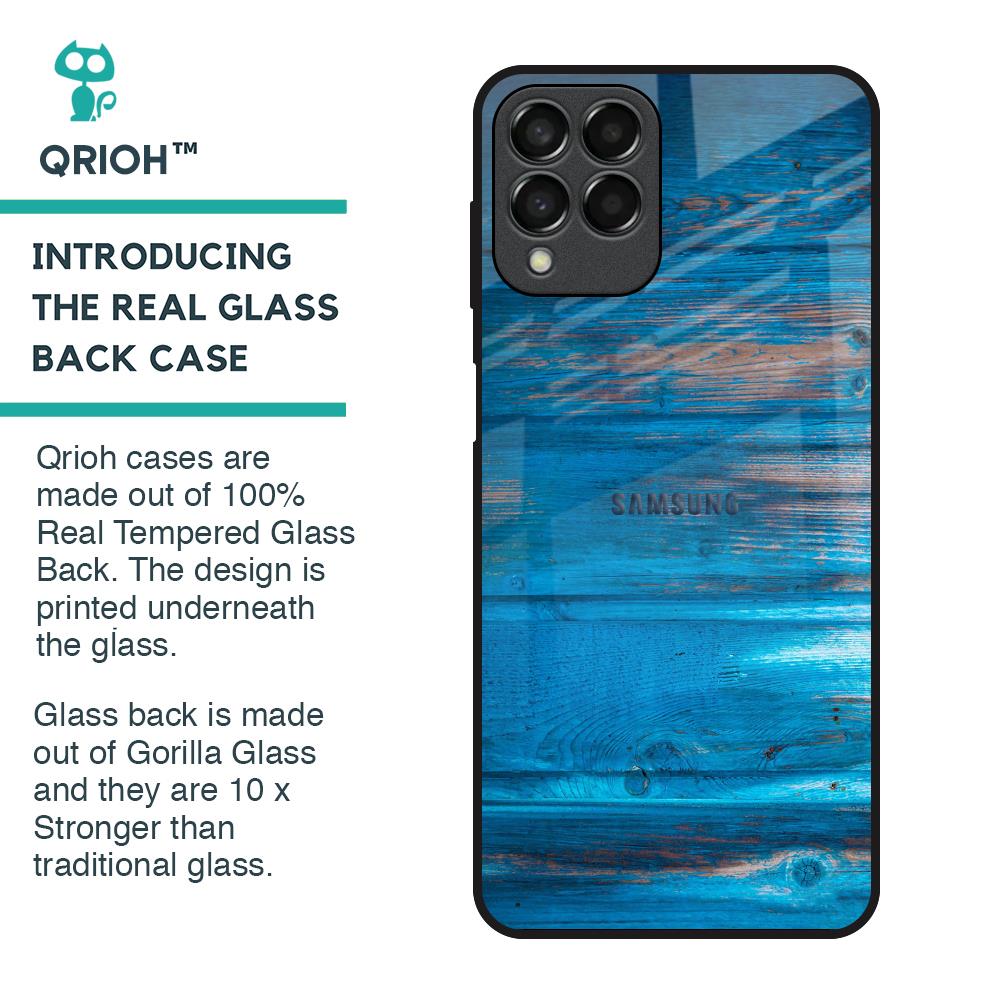 Patina Finish Glass case for Samsung Galaxy M33 5G