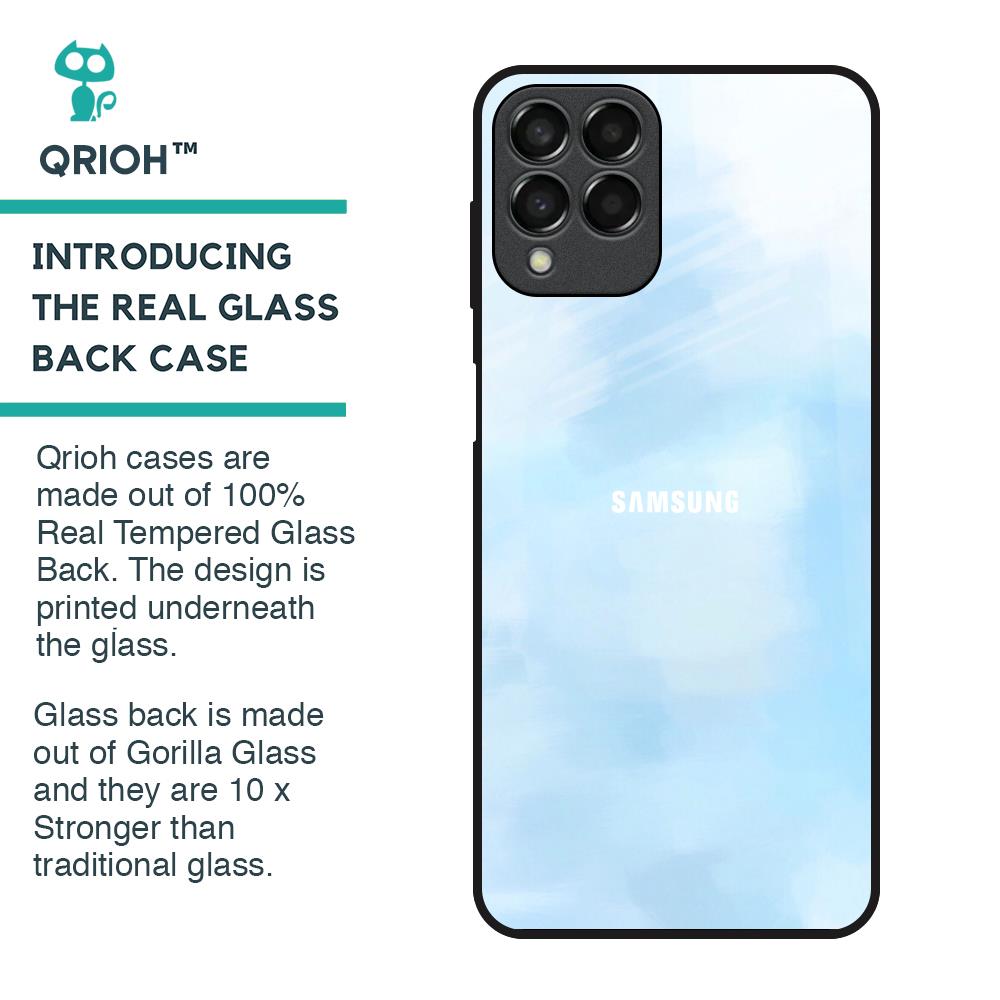 Bright Sky Glass Case for Samsung Galaxy M33 5G