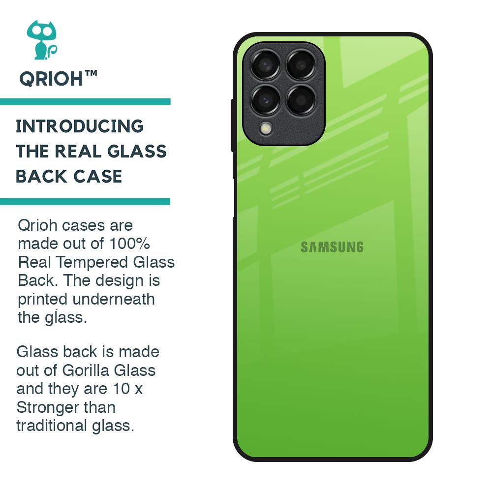 Paradise Green Glass Case For Samsung Galaxy M33 5G