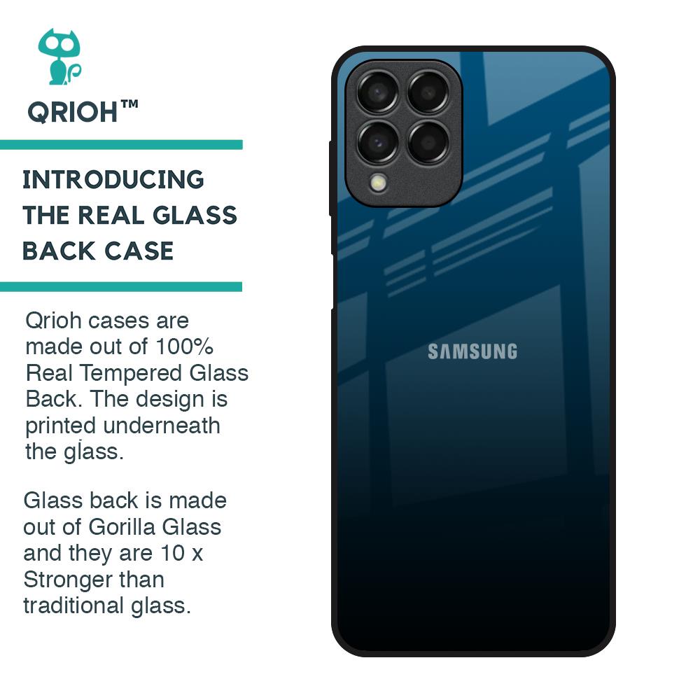 Sailor Blue Glass Case For Samsung Galaxy M33 5G