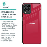 Solo Maroon Glass case for Samsung Galaxy M33 5G