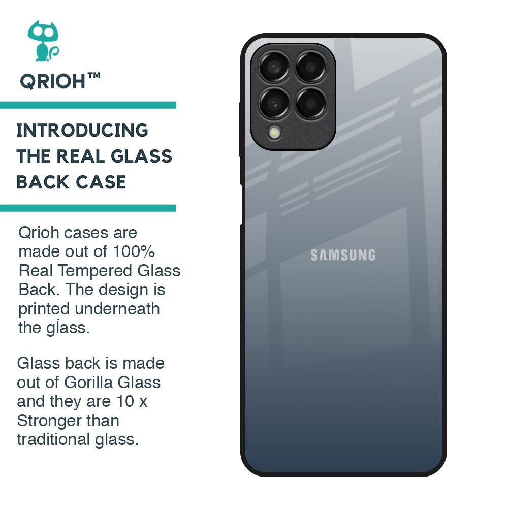 Dynamic Black Range Glass Case for Samsung Galaxy M33 5G