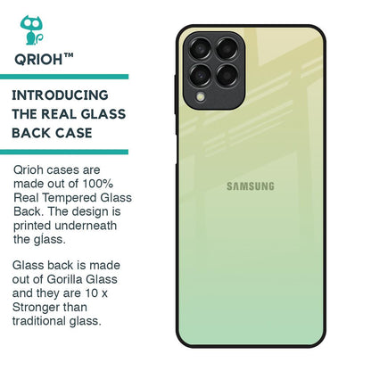 Mint Green Gradient Glass Case for Samsung Galaxy M33 5G