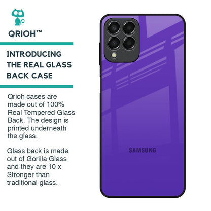 Amethyst Purple Glass Case for Samsung Galaxy M33 5G