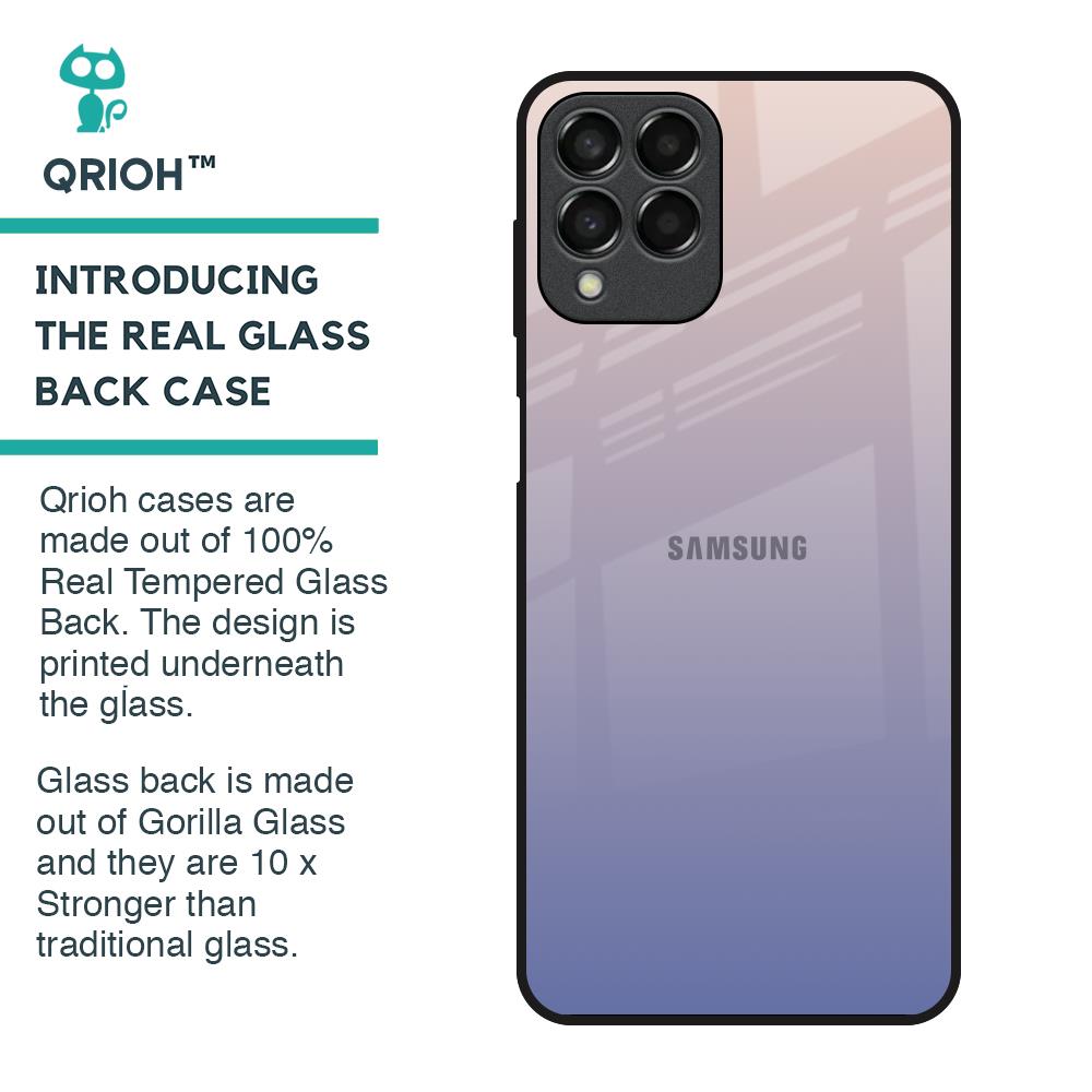 Rose Hue Glass Case for Samsung Galaxy M33 5G