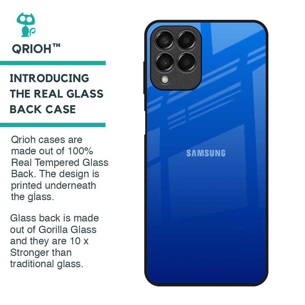 Egyptian Blue Glass Case for Samsung Galaxy M33 5G