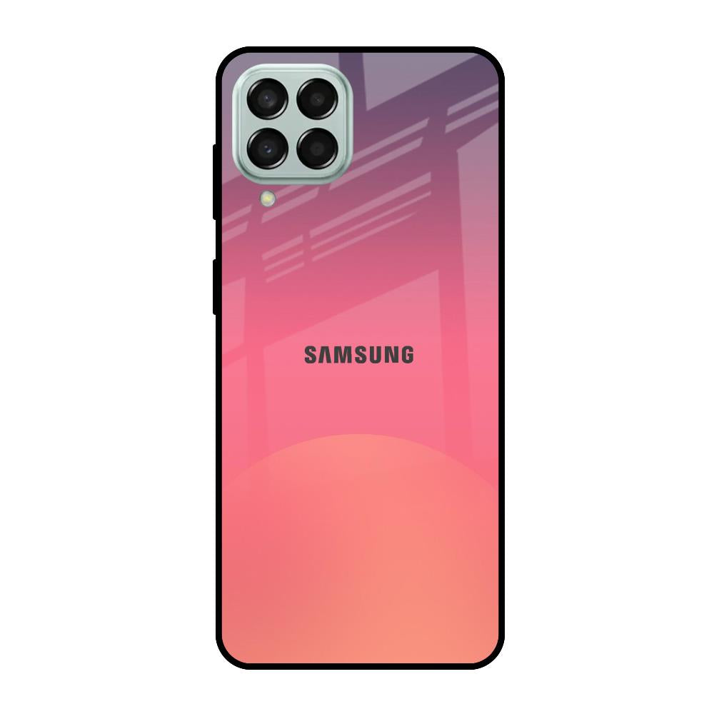 Sunset Orange Samsung Galaxy M33 5G Glass Cases & Covers Online