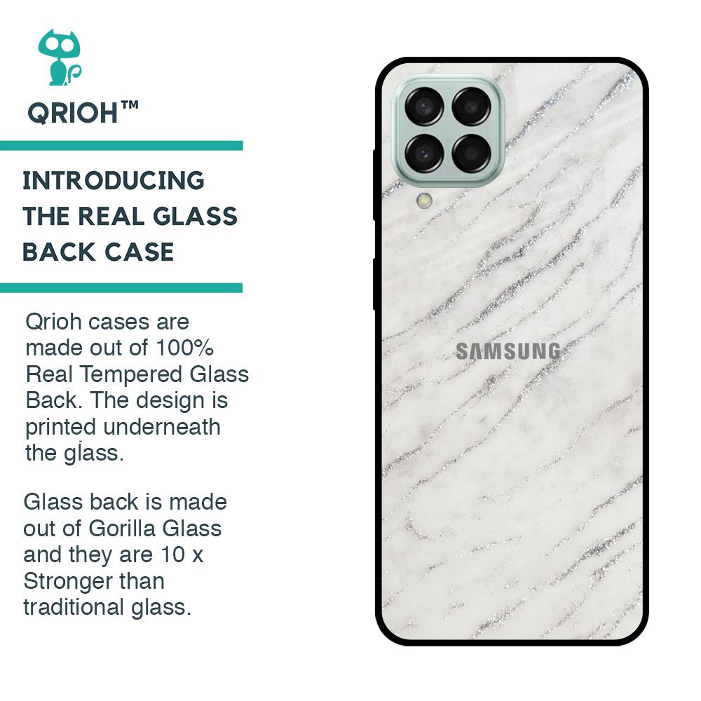 Polar Frost Glass Case for Samsung Galaxy M33 5G
