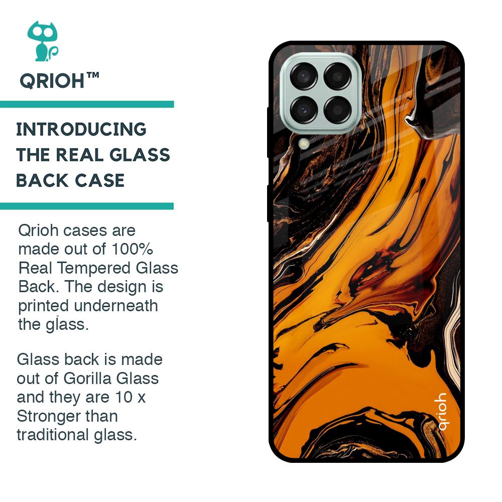 Secret Vapor Glass Case for Samsung Galaxy M33 5G