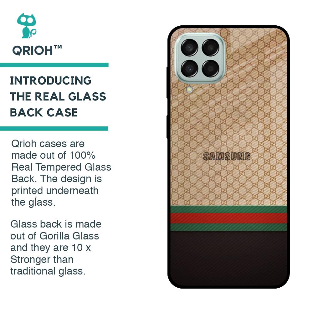 High End Fashion Glass case for Samsung Galaxy M33 5G