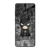 Cartoon Art Samsung Galaxy A73 5G Glass Back Cover Online