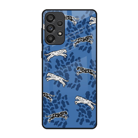 Blue Cheetah Samsung Galaxy A73 5G Glass Back Cover Online