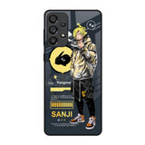 Cool Sanji Samsung Galaxy A73 5G Glass Back Cover Online