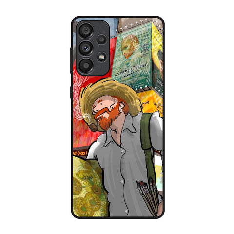 Loving Vincent Samsung Galaxy A73 5G Glass Back Cover Online