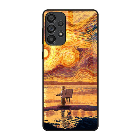 Sunset Vincent Samsung Galaxy A73 5G Glass Back Cover Online