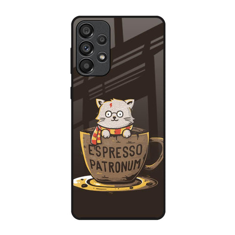 Tea With Kitty Samsung Galaxy A73 5G Glass Back Cover Online