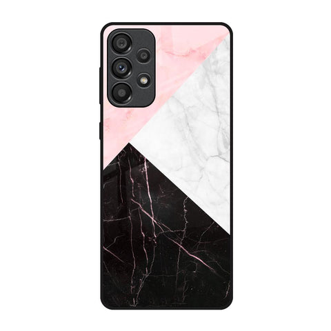 Marble Collage Art Samsung Galaxy A73 5G Glass Back Cover Online