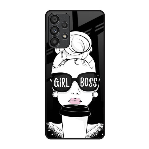 Girl Boss Samsung Galaxy A73 5G Glass Back Cover Online