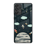 Astronaut Dream Samsung Galaxy A73 5G Glass Back Cover Online
