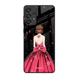 Fashion Princess Samsung Galaxy A73 5G Glass Back Cover Online