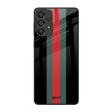 Vertical Stripes Samsung Galaxy A73 5G Glass Back Cover Online