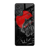 Red Moon Tiger Samsung Galaxy A73 5G Glass Back Cover Online