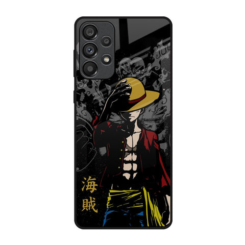 Dark Luffy Samsung Galaxy A73 5G Glass Back Cover Online