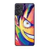 Monkey Wpap Pop Art Samsung Galaxy A73 5G Glass Back Cover Online