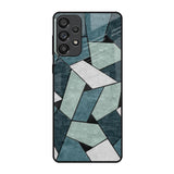 Abstact Tiles Samsung Galaxy A73 5G Glass Back Cover Online