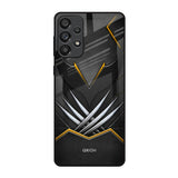 Black Warrior Samsung Galaxy A73 5G Glass Back Cover Online