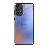 Blue Aura Samsung Galaxy A73 5G Glass Back Cover Online