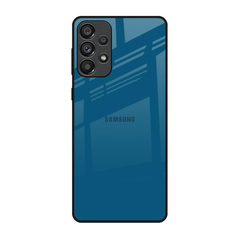 Cobalt Blue Samsung Galaxy A73 5G Glass Back Cover Online