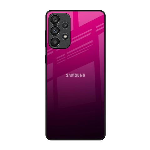 Purple Ombre Pattern Samsung Galaxy A73 5G Glass Back Cover Online