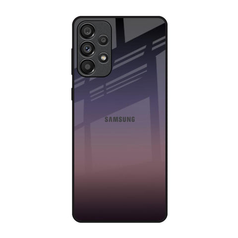 Grey Ombre Samsung Galaxy A73 5G Glass Back Cover Online