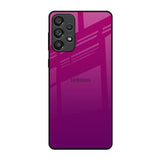 Magenta Gradient Samsung Galaxy A73 5G Glass Back Cover Online