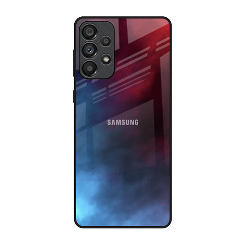 Smokey Watercolor Samsung Galaxy A73 5G Glass Back Cover Online