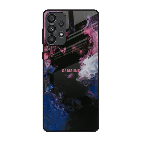 Smudge Brush Samsung Galaxy A73 5G Glass Back Cover Online