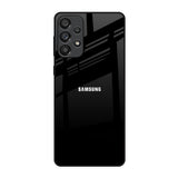 Jet Black Samsung Galaxy A73 5G Glass Back Cover Online