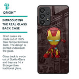 Angry Baby Super Hero Glass Case for Samsung Galaxy A73 5G