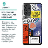 Smile for Camera Glass Case for Samsung Galaxy A73 5G