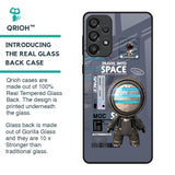 Space Travel Glass Case for Samsung Galaxy A73 5G