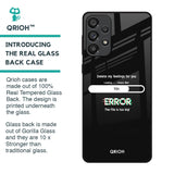 Error Glass Case for Samsung Galaxy A73 5G