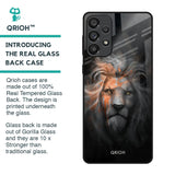 Devil Lion Glass Case for Samsung Galaxy A73 5G